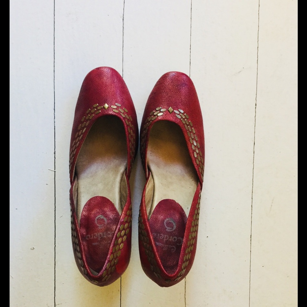 Calleen Cordero ruby heels. Worn once!